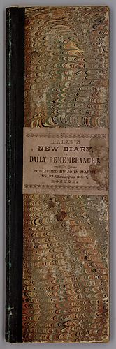 Diary as Clerk on the Steamboat Hiram Powers