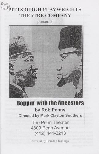 Theatre program - Boppin' with the Ancestors