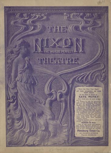 Theatre program - The College Widow