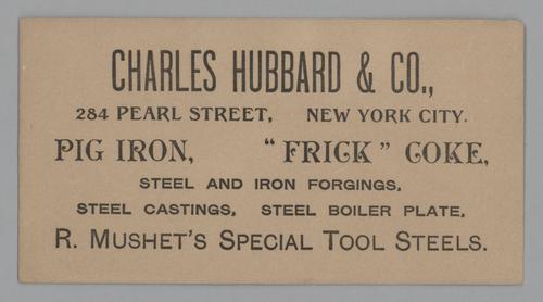 Charles Hubbard & Co., Ink blotter paper