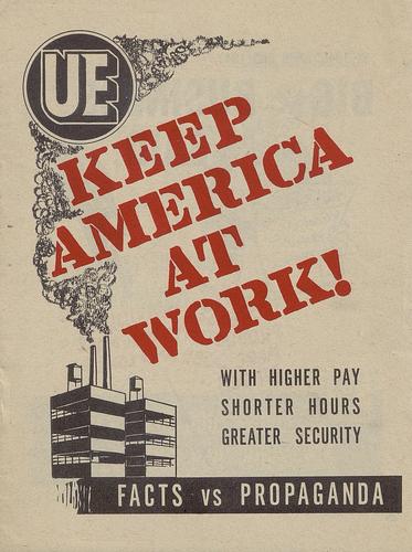 "Keep America at Work!" Booklet