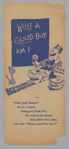 "What a Good Boy Am I" Pamphlet