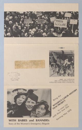"With Babies and Banners: Story of the Women's Emergency Brigade" Mail Order