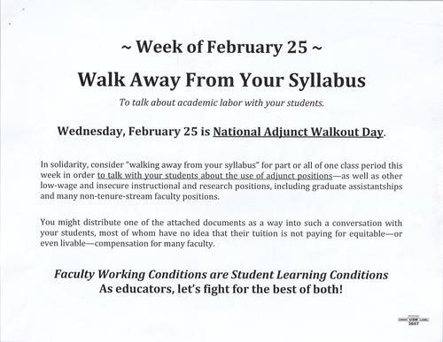 "Walk Away From Your Syllabus" Packet