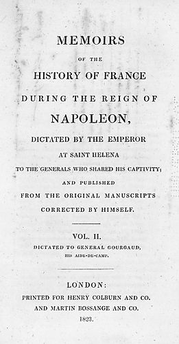 Memoirs of the history of France during the reign of Napoleon
