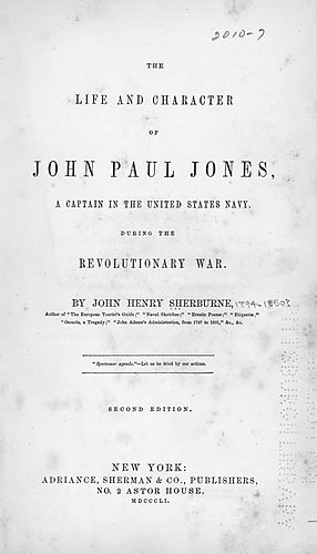 life and character of John Paul Jones