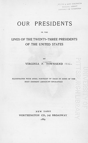 Lives of twenty-three presidents of the United States