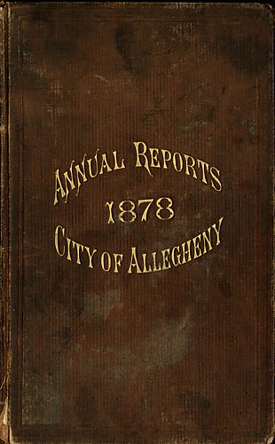 Annual reports of the various officers and standing committees of the City of Allegheny for the fiscal year ending