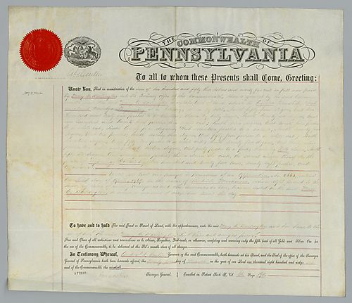 Mary Darlington, Deed