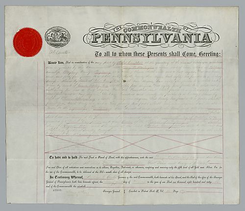 Mary Darlington, Deed