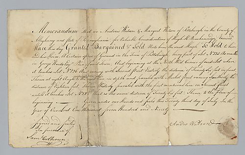 H. H. Brackenridge Deed