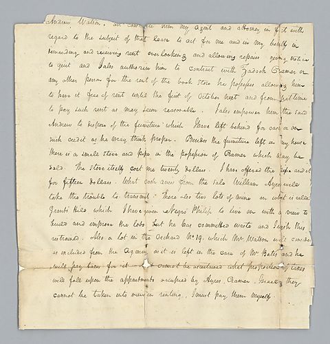 H. H. Brackenridge Rental Agreement