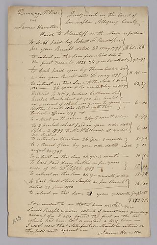 Receipts and Ledgers