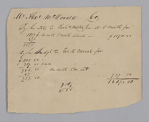 Receipts and Ledgers