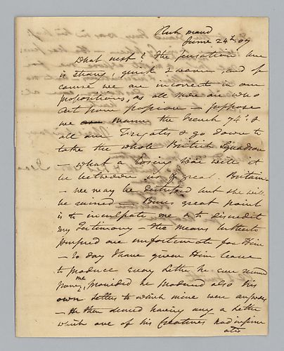 James Wilkinson to Samuel H. Smith