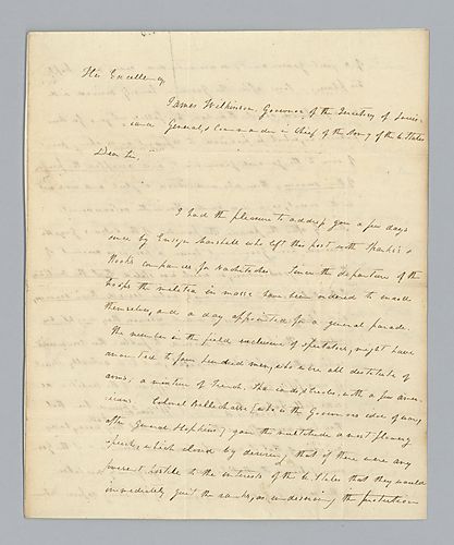 O. S. to James Wilkinson