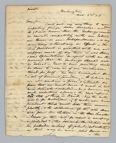 James Wilkinson to Samuel H. Smith