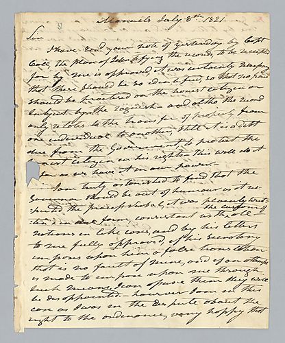 Andrew Jackson to H. M. Brackenridge (LB# 51)