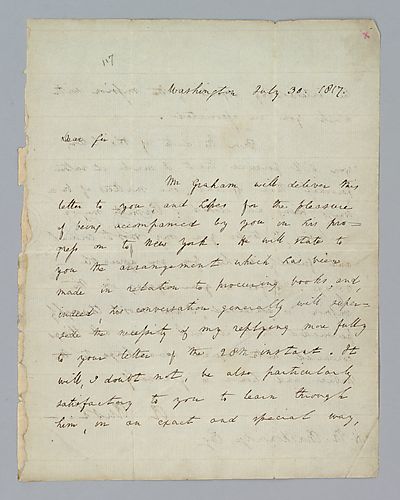 Richard Rush to H. M. Brackenridge (LB# 117)