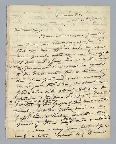 David Porter to H. M. Brackenridge (LB# 32)