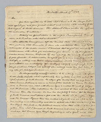 William T. Read to H. M. Brackenridge (LB# 80)