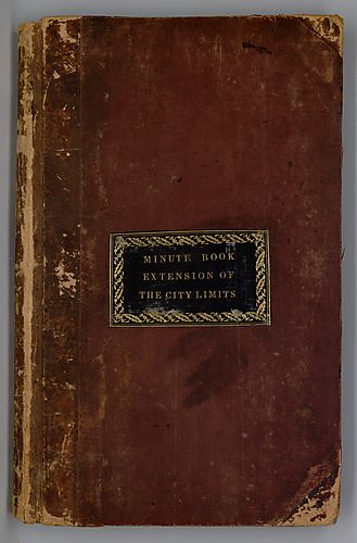 Extension of the Pittsburgh City Limits Minute Book