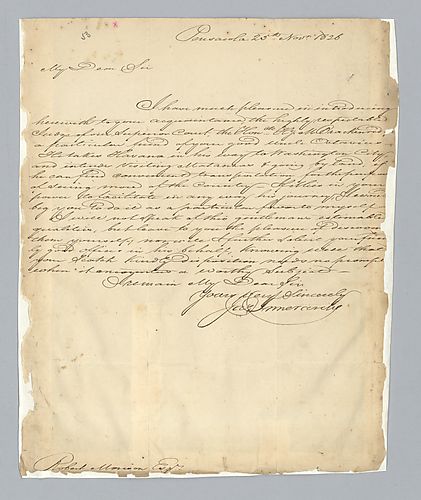 James Innerarity to Robert Morison (LB# 53) November 25 1826