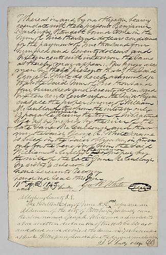 Acknowledgment of repayment