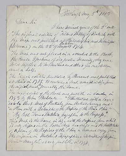Sir to William M. Darlington