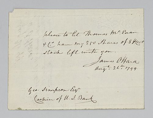 Receipt of Business Exchange