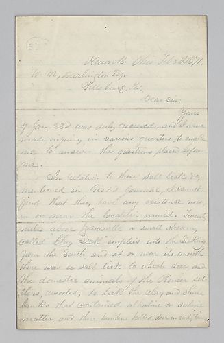 Isaac Samuel to William M. Darlington