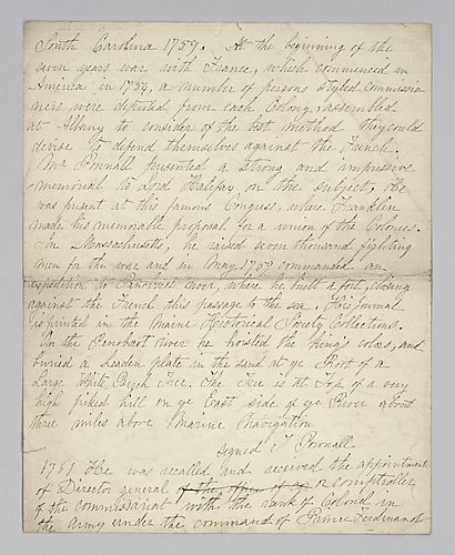 Topographical Description, undated