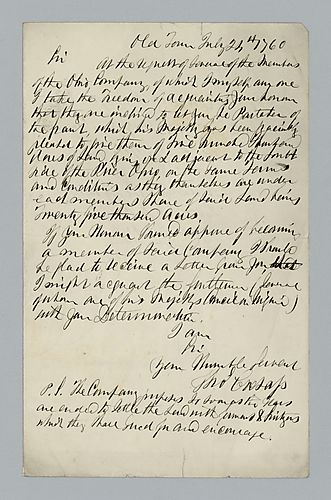 18C primary source transcriptions