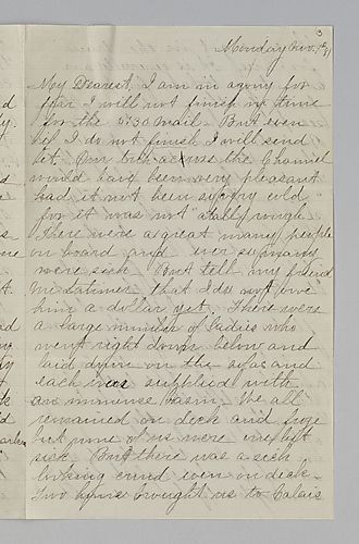 Edith Darlington to Mittie Hemphill, Paris