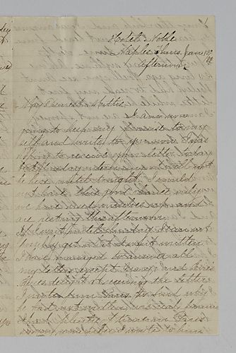 Edith Darlington to Mittie Hemphill, Naples