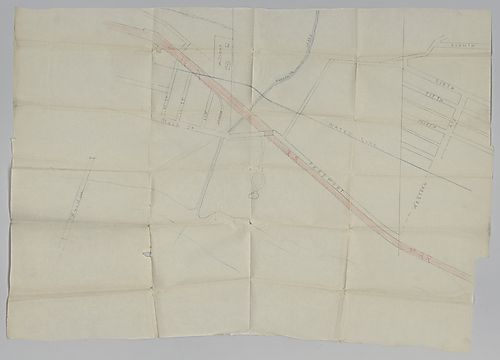 Drawing of Guyasuta and environs
