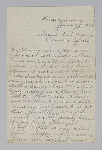 Edith Darlington to Mittie Hemphill, Alexandria