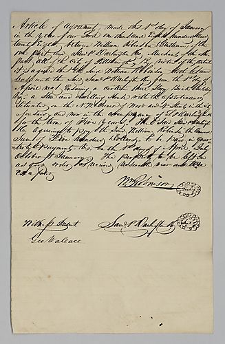 Land Lease for Samuel Darlington