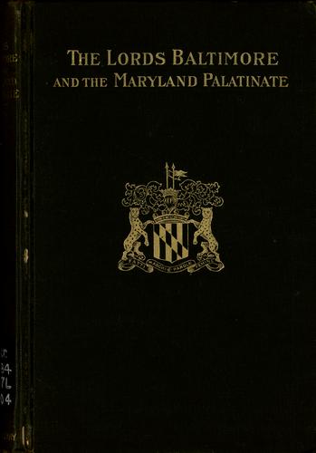 lords Baltimore and the Maryland palatinate