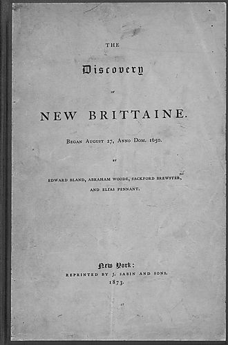 discovery of New Brittaine