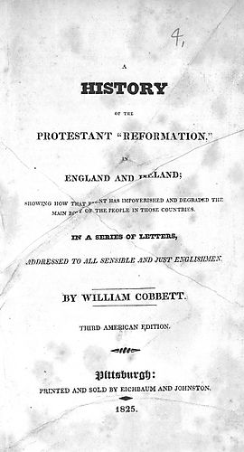 history of the Protestant "reformation" in England and Ireland