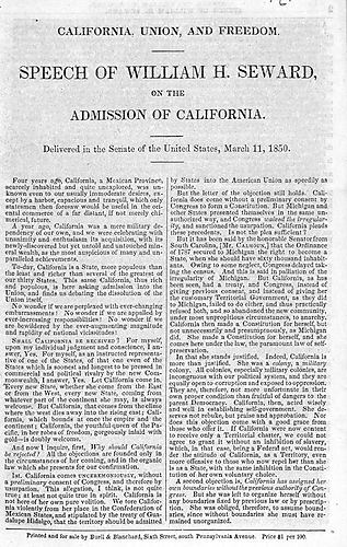 California, union and freedom