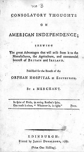 Consolatory thoughts on American independence