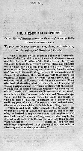 Mr. Hemphill's speech in the House of Representatives, on the 14th of January, 1823
