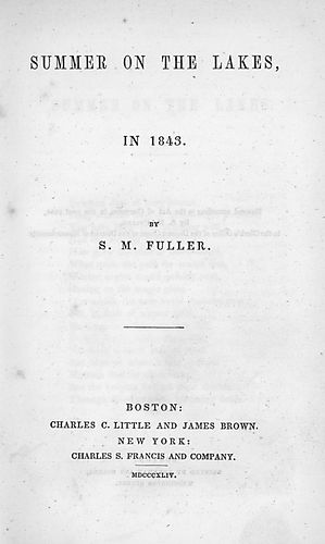 Summer on the lakes, in 1843