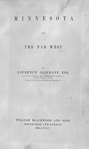 Minnesota and the far West