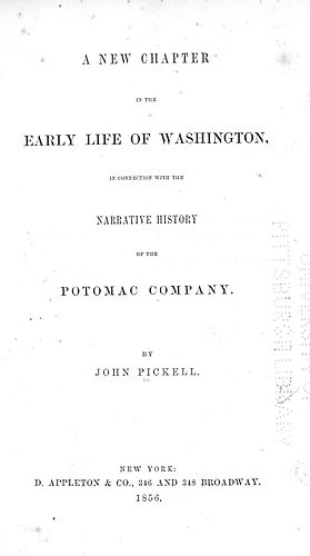 new chapter in the early life of Washington