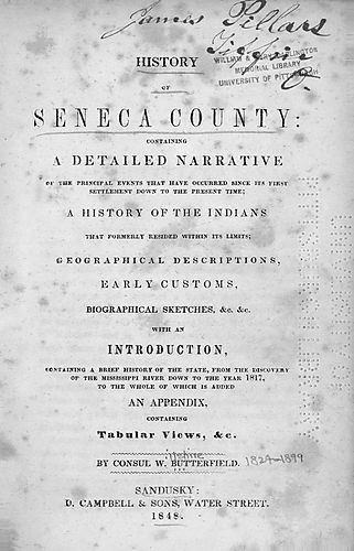 History of Seneca County