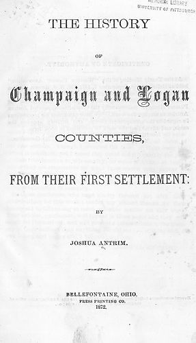 history of Champaign and Logan counties