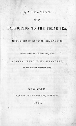 Puteshestvie po severnym beregam Sibiri i po Ledovomu mori︠u︡, sovershennoe v 1820, 1821, 1822, 1823 i 1824 g. English